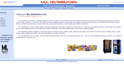 Desktop Screenshot of mlldistributors.com