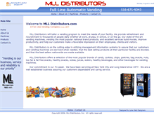 Tablet Screenshot of mlldistributors.com